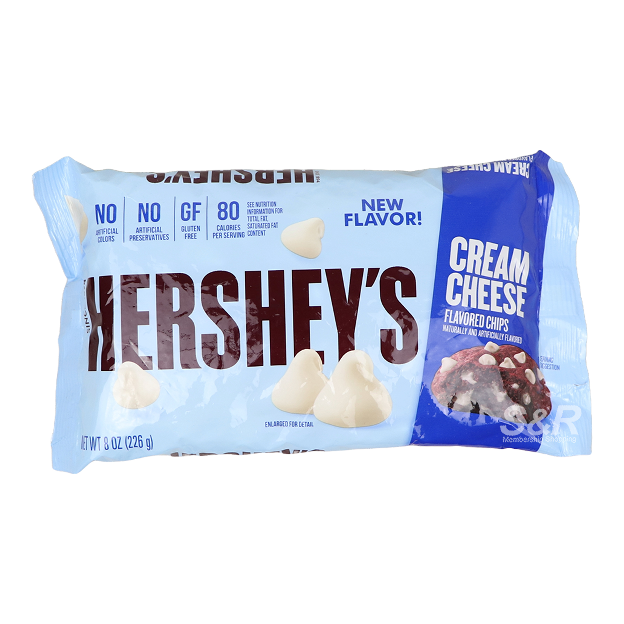 Hershey's Cream Cheese Flavored Baking Chips 226g Hershey's Cream Cheese Flavored Baking Chips 226g
